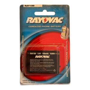 Ray-O-Vac Cordless Phone Battery RAY 189
